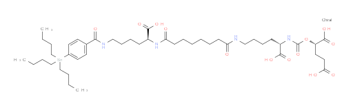 (7S,22S,26S)-1,9,16,24-tetraoxo-1-(4-(tributylstannyl)phenyl)-25-oxa-2,8,17,23-tetraazaoctacosane-7,22,26,28-tetracarboxylic acid