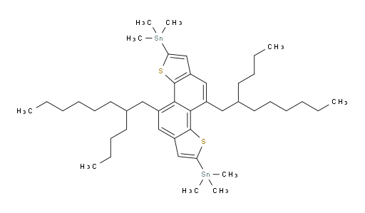 (4,9-bis(2-butyloctyl)naphtho[1,2-b:5,6-b']dithiophene-2,7-diyl)bis(trimethylstannane)