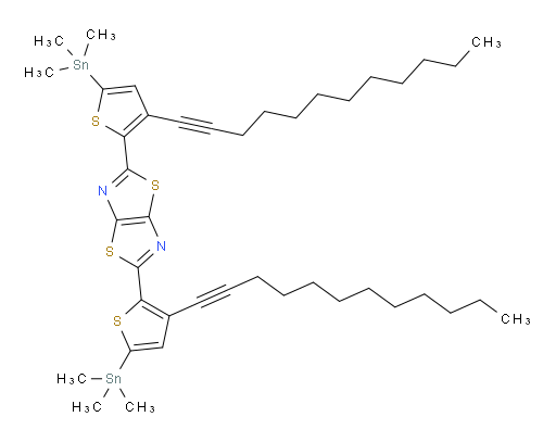 2,5-bis(3-(dodec-1-yn-1-yl)-5-(trimethylstannyl)thiophen-2-yl)thiazolo[5,4-d]thiazole