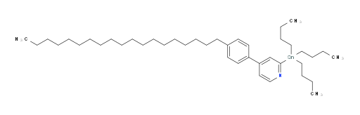 4-(4-nonadecylphenyl)-2-(tributylstannyl)pyridine