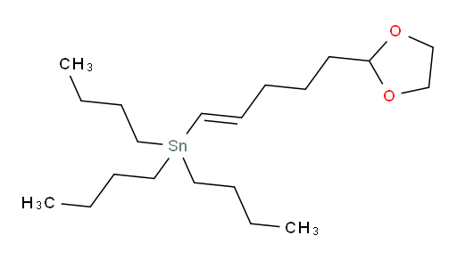 (E)-(5-(1,3-dioxolan-2-yl)pent-1-en-1-yl)tributylstannane