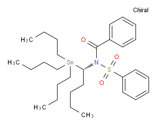 (S)-N-(phenylsulfonyl)-N-(1-(tributylstannyl)pentyl)benzamide
