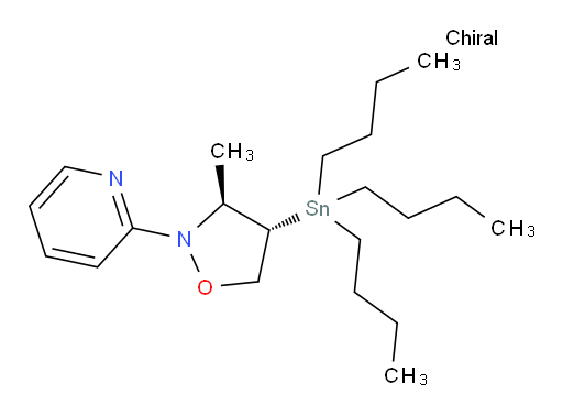 (3S,4S)-3-methyl-2-(pyridin-2-yl)-4-(tributylstannyl)isoxazolidine