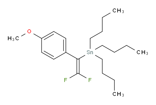 tributyl(2,2-difluoro-1-(4-methoxyphenyl)vinyl)stannane