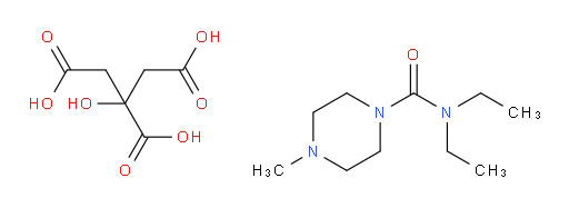 Diethylcarbamazine citrate