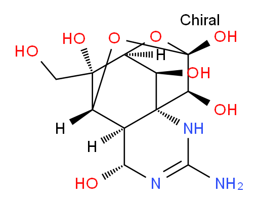 (4R,4aR,5R,6R,7S,9S,10R,10aR,11S)-2-amino-6-(hydroxymethyl)-1,4,4a,5,6,7,9,10-octahydro-5,9-epoxy-7,10a-methanooxocino[4,5-d]pyrimidine-4,6,9,10,11-pentaol