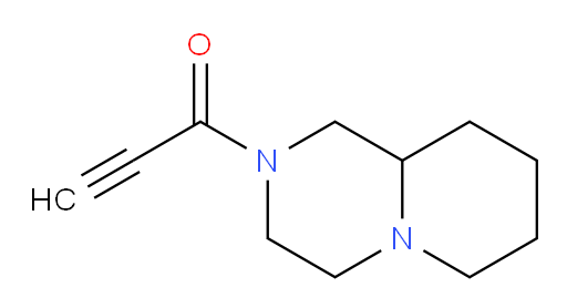1-{octahydro-1H-pyrido[1,2-a]piperazin-2-yl}prop-2-yn-1-one