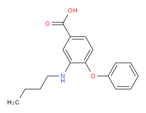 3-(butylamino)-4-phenoxybenzoic acid