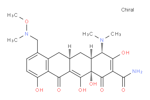 (4S,4aS,5aR,12aS)-4-(dimethylamino)-3,10,12,12a-tetrahydroxy-7-((methoxy(methyl)amino)methyl)-1,11-dioxo-1,4,4a,5,5a,6,11,12a-octahydrotetracene-2-carboxamide