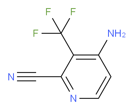 4-amino-3-(trifluoromethyl)picolinonitrile