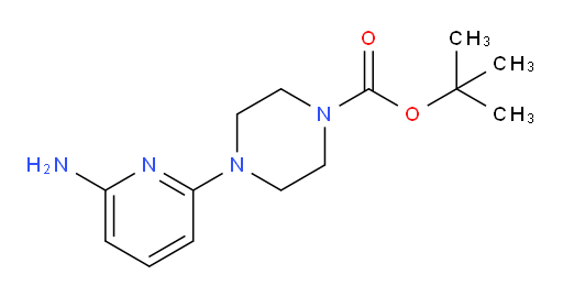 tert-butyl 4-(6-aminopyridin-2-yl)piperazine-1-carboxylate