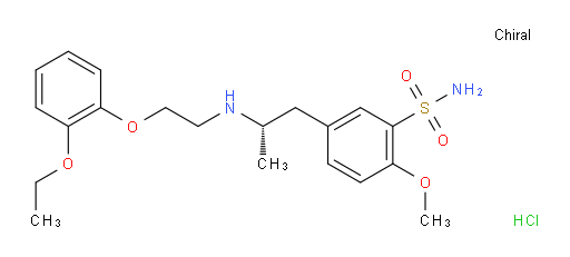 (S)-5-(2-((2-(2-ethoxyphenoxy)ethyl)amino)propyl)-2-methoxybenzenesulfonamide hydrochloride