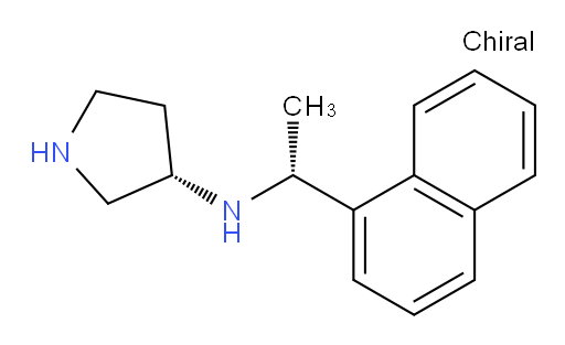 (S)-N-((R)-1-(naphthalen-1-yl)ethyl)pyrrolidin-3-amine