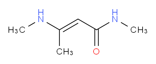 (E)-N-methyl-3-(methylamino)but-2-enamide
