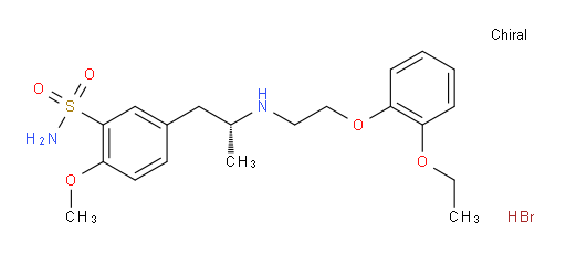 (R)-5-(2-((2-(2-ethoxyphenoxy)ethyl)amino)propyl)-2-methoxybenzenesulfonamide hydrobromide