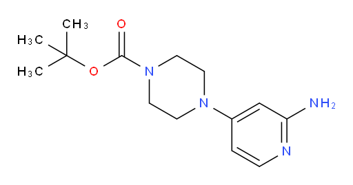 tert-butyl 4-(2-aminopyridin-4-yl)piperazine-1-carboxylate