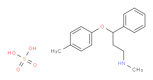 N-methyl-3-phenyl-3-(p-tolyloxy)propan-1-amine sulfate
