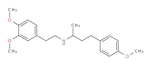 N-[2-(3,4-Dimethoxyphenyl)ethyl]-4-methoxy-α-methylbenzenepropanamine