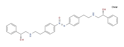 (Z)-1,2-bis(4-(2-(((R)-2-hydroxy-2-phenylethyl)amino)ethyl)phenyl)diazene oxide
