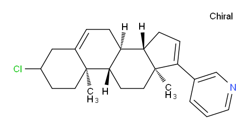 3-((8R,9S,10R,13S,14S)-3-chloro-10,13-dimethyl-2,3,4,7,8,9,10,11,12,13,14,15-dodecahydro-1H-cyclopenta[a]phenanthren-17-yl)pyridine