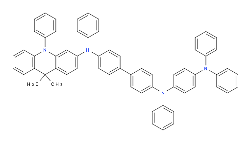 N4-(9,9-dimethyl-10-phenyl-9,10-dihydroacridin-3-yl)-N4'-(4-(diphenylamino)phenyl)-N4,N4'-diphenyl-[1,1'-biphenyl]-4,4'-diamine