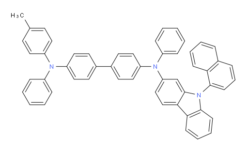 N4-(9-(naphthalen-1-yl)-9H-carbazol-2-yl)-N4,N4'-diphenyl-N4'-(p-tolyl)-[1,1'-biphenyl]-4,4'-diamine
