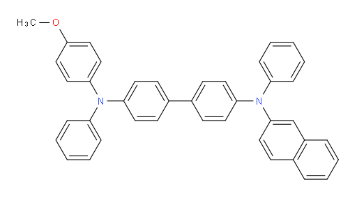 N4-(4-methoxyphenyl)-N4'-(naphthalen-2-yl)-N4,N4'-diphenyl-[1,1'-biphenyl]-4,4'-diamine