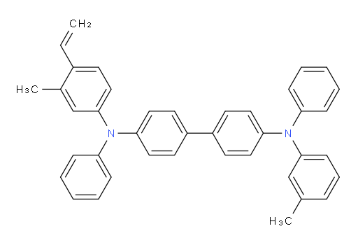 N4-(3-methyl-4-vinylphenyl)-N4,N4'-diphenyl-N4'-(m-tolyl)-[1,1'-biphenyl]-4,4'-diamine
