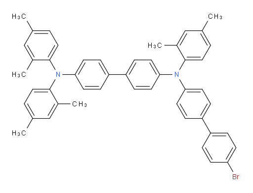 N4-(4'-bromo-[1,1'-biphenyl]-4-yl)-N4,N4',N4'-tris(2,4-dimethylphenyl)-[1,1'-biphenyl]-4,4'-diamine