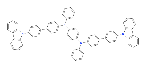 N1,N4-bis(4'-(9H-carbazol-9-yl)-[1,1'-biphenyl]-4-yl)-N1,N4-diphenylbenzene-1,4-diamine