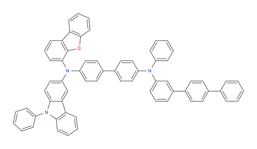 N4-([1,1':4',1''-terphenyl]-3-yl)-N4'-(dibenzo[b,d]furan-4-yl)-N4-phenyl-N4'-(9-phenyl-9H-carbazol-3-yl)-[1,1'-biphenyl]-4,4'-diamine