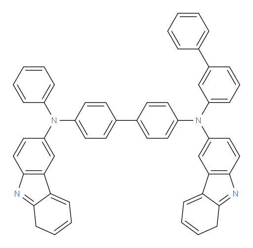N4-([1,1'-biphenyl]-3-yl)-N4,N4'-di(1H-carbazol-6-yl)-N4'-phenyl-[1,1'-biphenyl]-4,4'-diamine