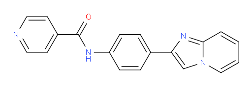 N-(4-(imidazo[1,2-a]pyridin-2-yl)phenyl)isonicotinamide