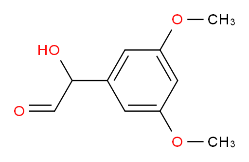 2-(3,5-dimethoxyphenyl)-2-hydroxyacetaldehyde