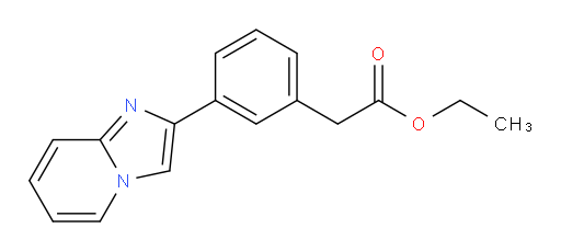 ethyl 2-(3-(imidazo[1,2-a]pyridin-2-yl)phenyl)acetate