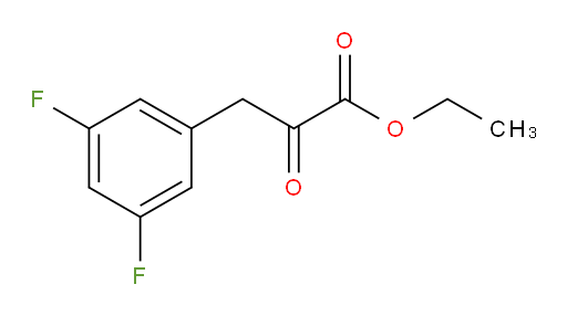 ethyl 3-(3,5-difluorophenyl)-2-oxopropanoate