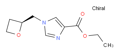 (S)-ethyl 1-(oxetan-2-ylmethyl)-1H-imidazole-4-carboxylate