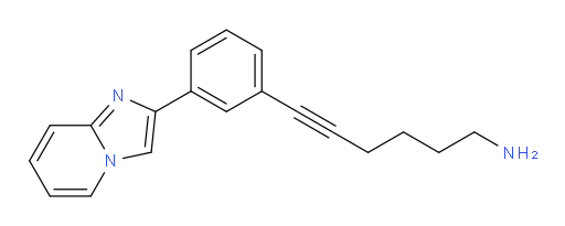 6-(3-(imidazo[1,2-a]pyridin-2-yl)phenyl)hex-5-yn-1-amine