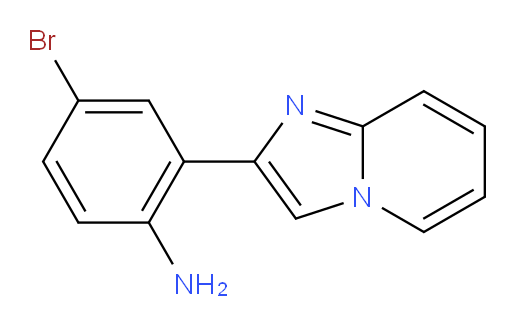 4-bromo-2-(imidazo[1,2-a]pyridin-2-yl)aniline