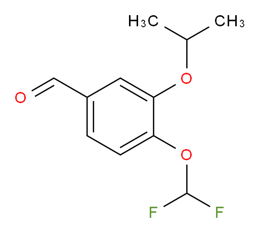 4-(difluoromethoxy)-3-isopropoxybenzaldehyde