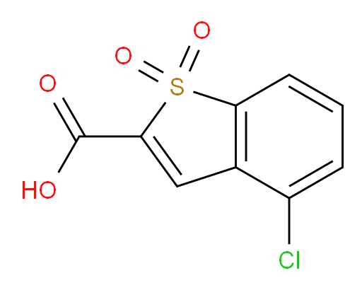 4-chlorobenzo[b]thiophene-2-carboxylic acid 1,1-dioxide