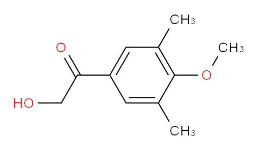 2-hydroxy-1-(4-methoxy-3,5-dimethylphenyl)ethanone