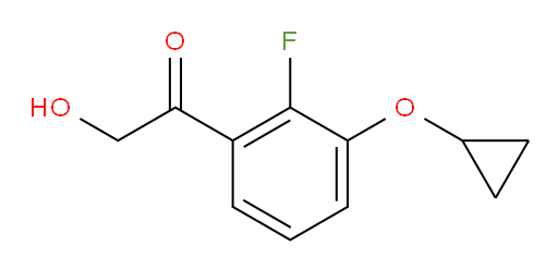 1-(3-cyclopropoxy-2-fluorophenyl)-2-hydroxyethanone