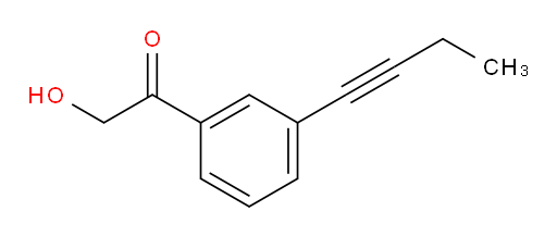 1-(3-(but-1-yn-1-yl)phenyl)-2-hydroxyethanone