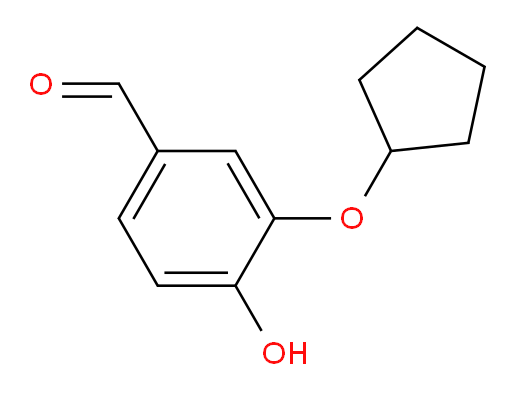 3-(cyclopentyloxy)-4-hydroxybenzaldehyde