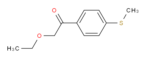 2-ethoxy-1-(4-(methylthio)phenyl)ethanone