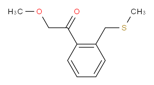 2-methoxy-1-(2-((methylthio)methyl)phenyl)ethanone