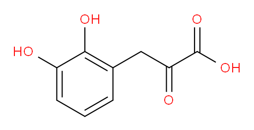 3-(2,3-dihydroxyphenyl)-2-oxopropanoic acid