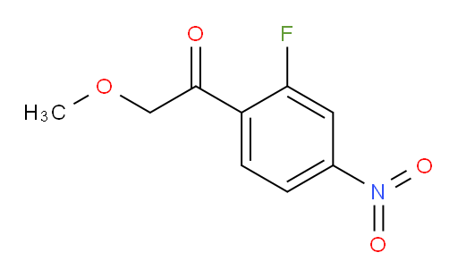 1-(2-fluoro-4-nitrophenyl)-2-methoxyethanone