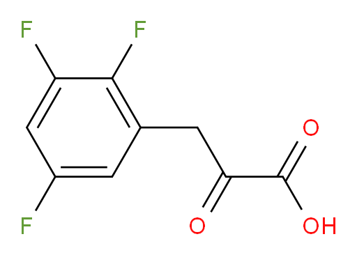 2-oxo-3-(2,3,5-trifluorophenyl)propanoic acid